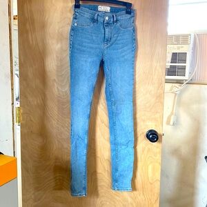 Free people womens skinny jeans size 25R